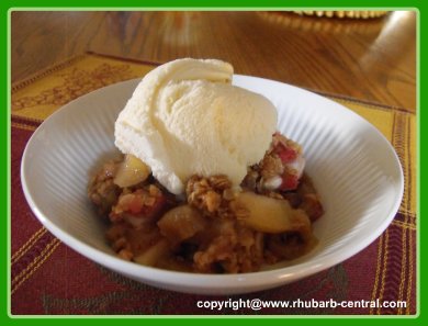 rhubarb  crisp recipes