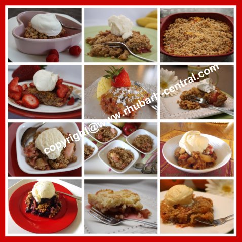 rhubarb  crisp recipes