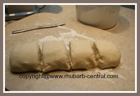 Dividing the Pastry for more pies Dividing the Pastry for more pies