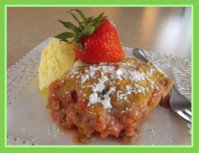 Strawberry Rhubarb Cobbler Recipe