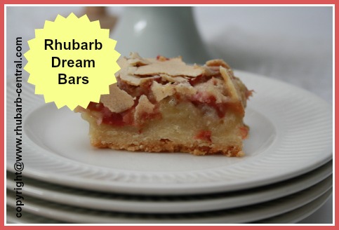 Rhubarb Dream Bars