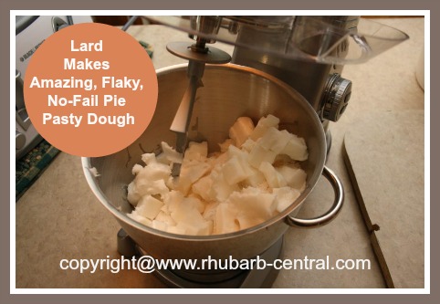 Making Pie Pastry Dough Using Lard
