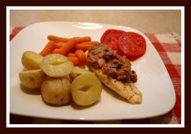 Rhubarb Salsa Recipe for a Fish Dinner / Tilapia Fish and Rhubarb Sauce