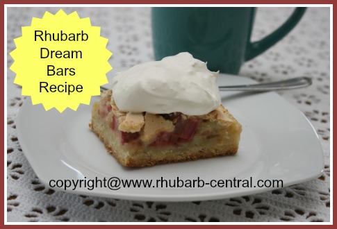 Rhubarb Bars