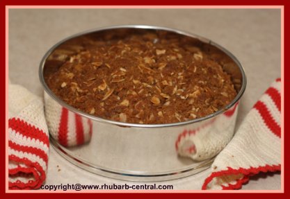 Make Rhubarb Coffee Cake Streusel Coffee Cake