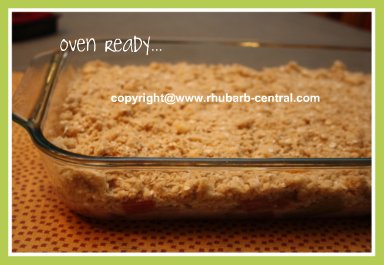 Rhubarb Mandarin Oranges Crisp Recipe