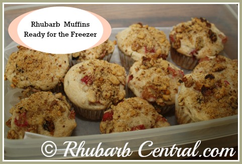 Freezing Muffins - Muffins Ready for the Freezer