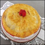 Rhubarb Pie for Thanksgiving Dessert