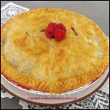 Rhubarb Raspberry Pie