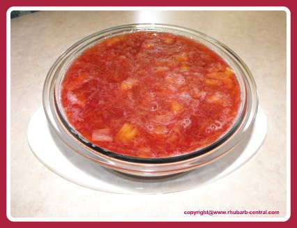 Prepared Rhubarb Stewed / Sauce