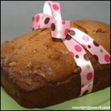 Rhubarb Nut Bread Loaf