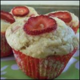 Strawberry Rhubarb Muffins