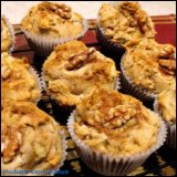 Rhubarb Nut Muffins