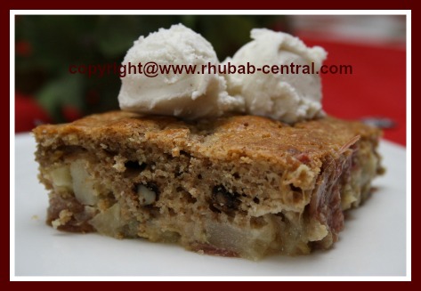 Easy Apple Rhubarb Cobbler Recipe