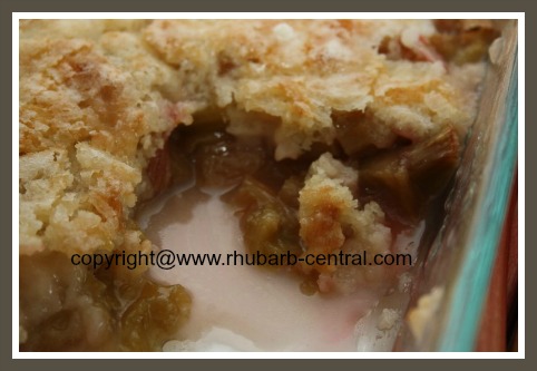 Best Rhubarb Cobbler Recipe