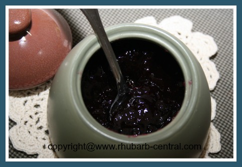 Homemade Blueberry Rhubarb Jam