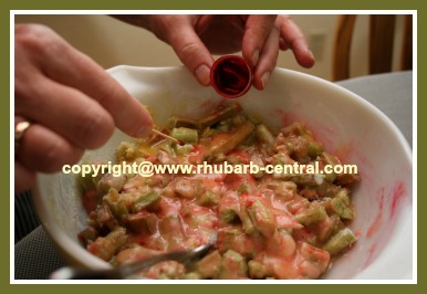 Red Rhubarb How to have Redder Rhubarb