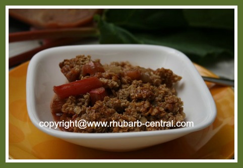 Fresh Rhubarb Recipe Rhubarb Crisp Dessert