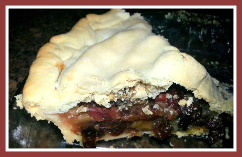 Mother's Rhubarb Raisin Pie Recipe