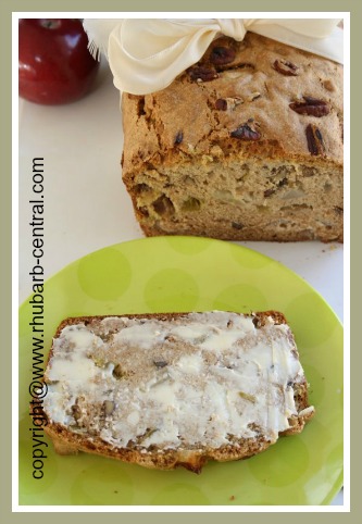 Healthy Rhubarb Homemade Bread Recipe