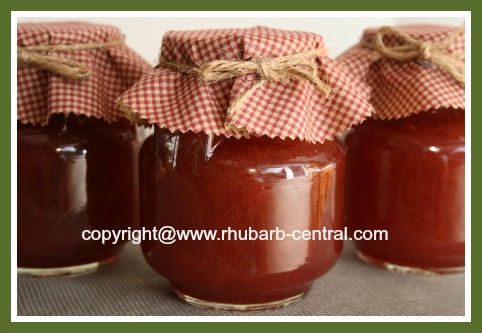 Plain Rhubarb Jam Recipe