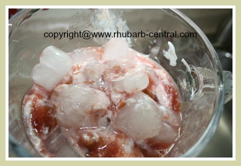 How to Make a Rhubarb Drink Rhubarb Shake Recipe