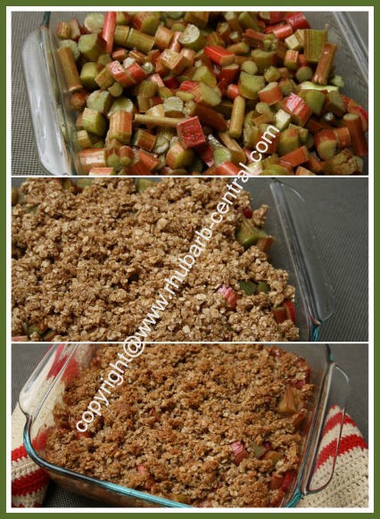 How to Make Rhubarb Crisp Dessert