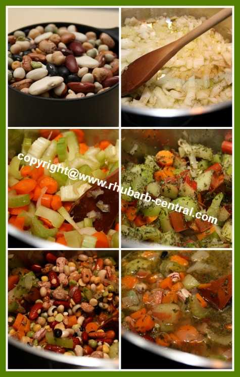 How to Make Rhubarb Vegetable Soup at Home