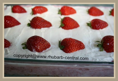 Idea for Recipe of Strawberries and Rhubarb