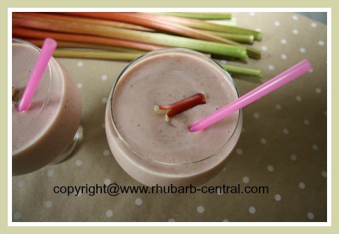 Rhubarb Shake Recipe