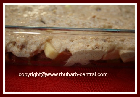 Make Healthy Rhubarb Dessert Cobbler 