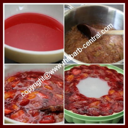 How to Make a Rhubarb Salad with Jello