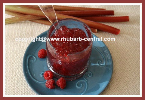Raspberry Rhubarb Jam Image