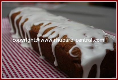 Recipe For Rhubarb Loaf