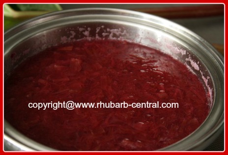 Recipe Using Rhubarb Preserves Make Sauce Recipe with Canned Rhubarb
