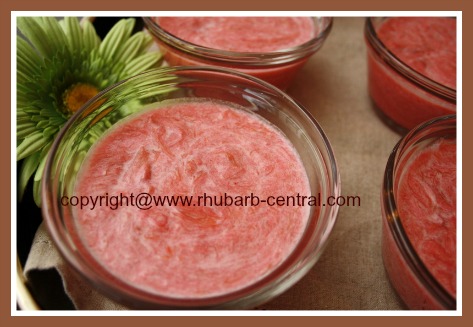Rhubarb Pudding Recipe
