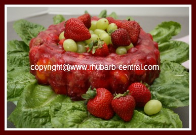 Rhubarb Salad Recipe/Rhubarb Gelatin Salad