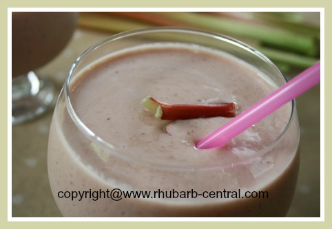 Rhubarb Shake Recipe
